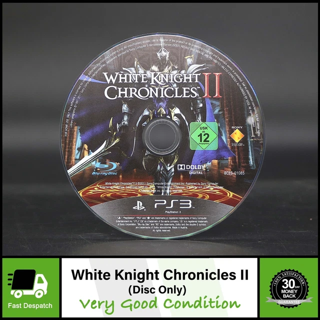 White Knight Chronicles II (2) Sony PS3 Game Disc Only Collectable Condition