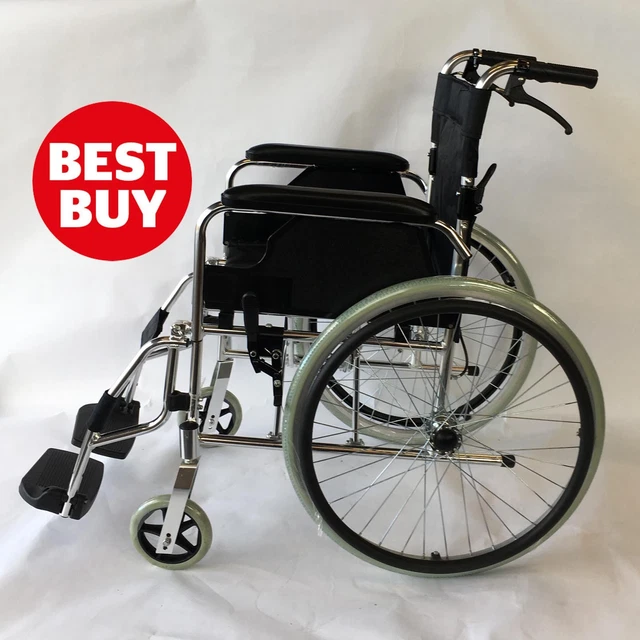 ULTRA LIGHTWEIGHT LUXURY ALUMINIUM Folding Wheelchair, SelfPropelled
