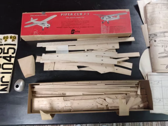 Sterling Models Piper Cub J-3 R/C Model Airplane Kit Sterling Models Piper Cub J-3 R/C Model Airplane Kit