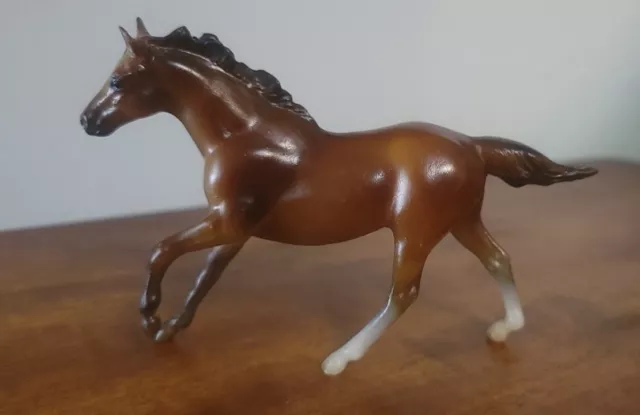 Breyer Vintage Stablemates | G1 TB Seabiscuit | Semi-Gloss Chestnut #710897