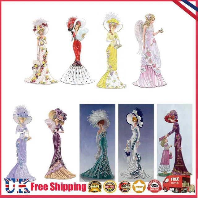5D DIY Special-shape Diamond Painting Dress Lady Partial Drill Mosaic Art Decor