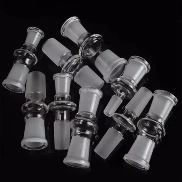 14mm 18mm male to female glass Water Pipe Reducer Connector hookah Accessory-ml