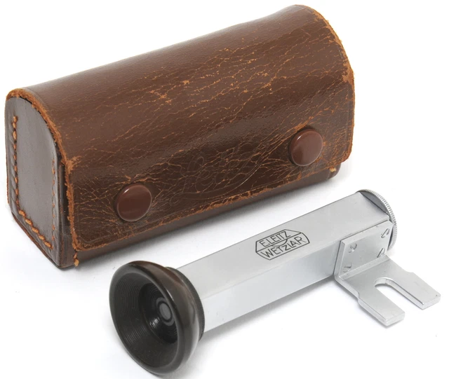 Leitz WINKO chrome with Bakelite black larger eyepiece Prototype