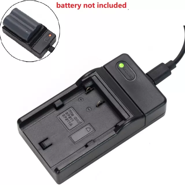 BP-511 BP-511a Battery Charger For Canon EOS 10D 20D 30D 40D 50D 5D D30 D60 300D