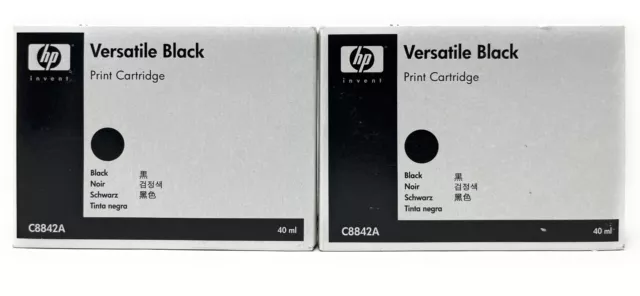 HP C8842A Cartucho Original Negro Para Tij 2.5 40ml [ X 2 Piezas]