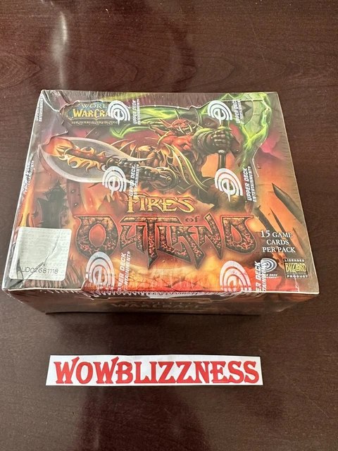 fires of outland booster box sealed World of Warcraft TCG main image 0