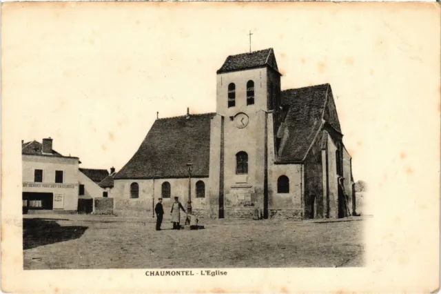 CPA Chaumontel L'Eglise FRANCE (1309848)
