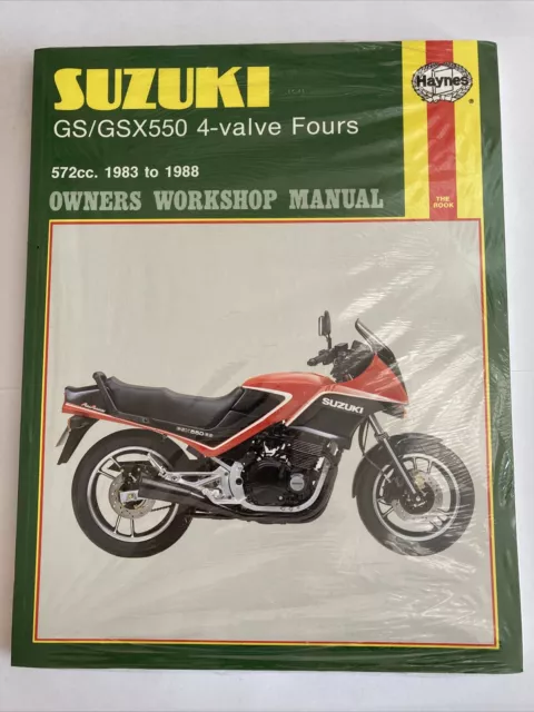 Suzuki Haynes workshop service Manual 1133 gs gsx 550 gs550 gsx550 1983 - 1988