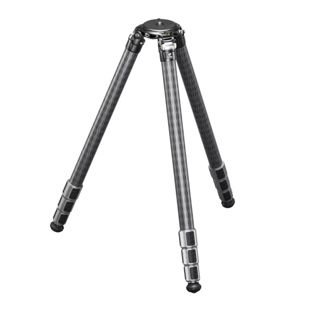 Leofoto LMP-404CL Water-Resistant Tripod w 100mm Video Bowl Black