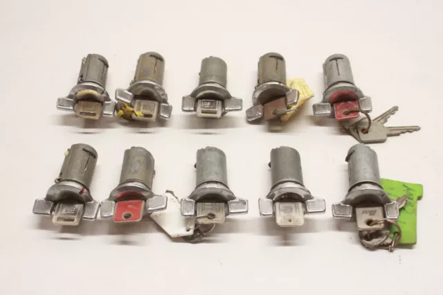Vintage Lot/10 1970's Chevrolet GMC Truck Suburban Blazer Ignition Lock Cylinder