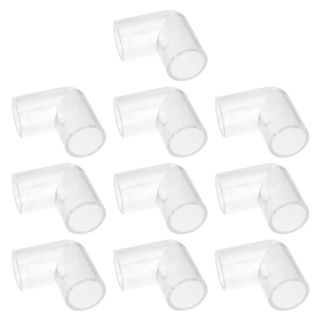 10 Pcs Coude Tuyau D'eau Réservoir Poissons Acrylique Haute Pression