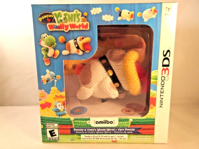 Yoshi's Woolly World + Amiibo Yoshi Laine - WII U - Acheter vendre sur