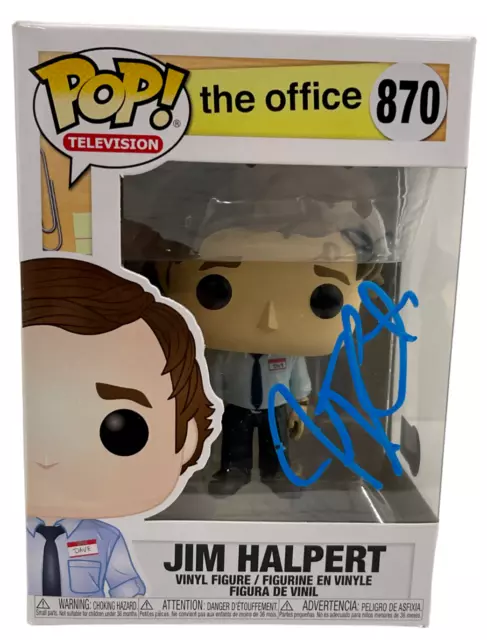 John Krasinski Signed The Office Jim Halpert Funko 870 Autograph Beckett