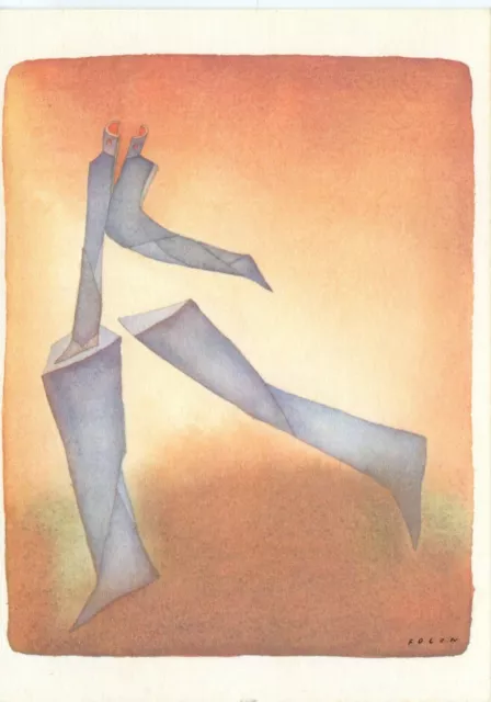 Cpsm / Postcard / Postcard / Folon Illustrator // A Jacques Prevert