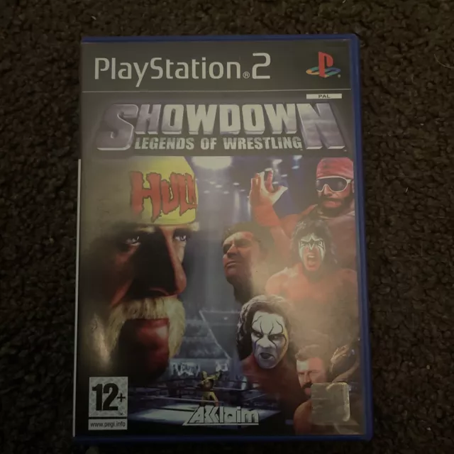 Showdown Legends Of Wrestling | PS2 PlayStation 2 Video Game | Complete