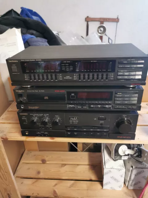 Impianto stereo hi fi vintage technics