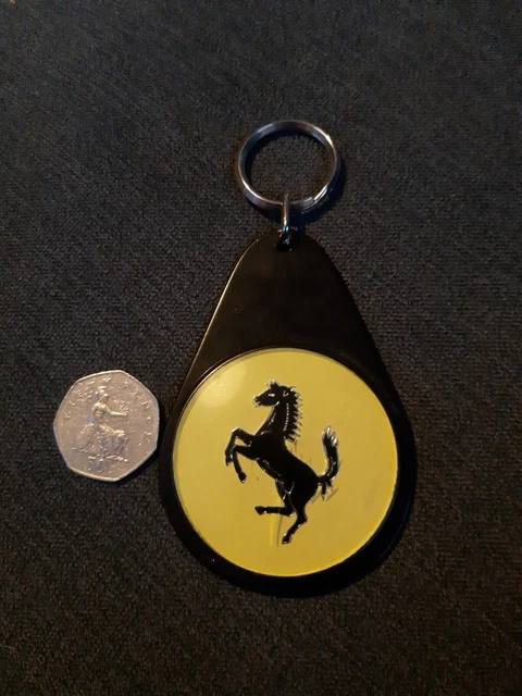 Large Ferrari plastic Keyring