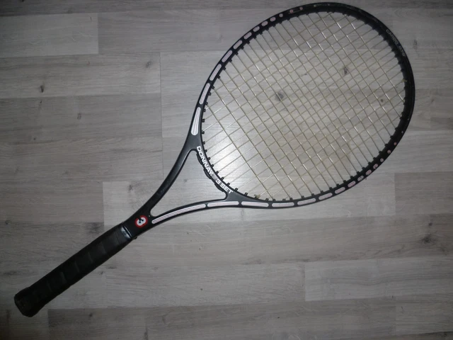 Raquette tennis bois DONNAY avec sa croix anti vrillage séphir année 60