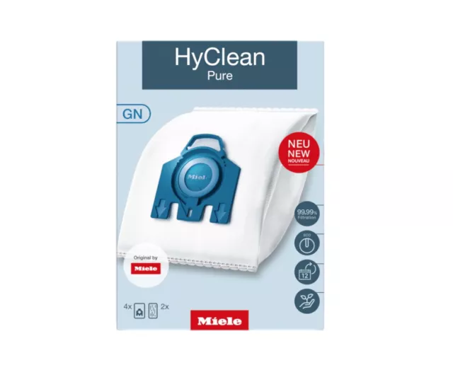Miele Vacuum Bags GN HyClean Genuine Bags All S400's, S600's, S800's Models