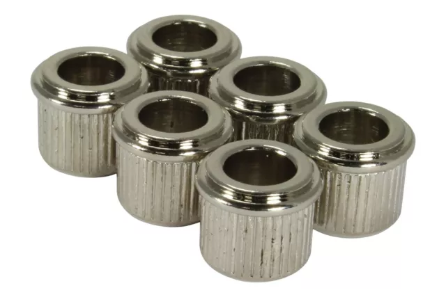 Buissons de conversion 10 mm pour régleurs GOTOH MG (pas MG-T) lot de 6 nickels