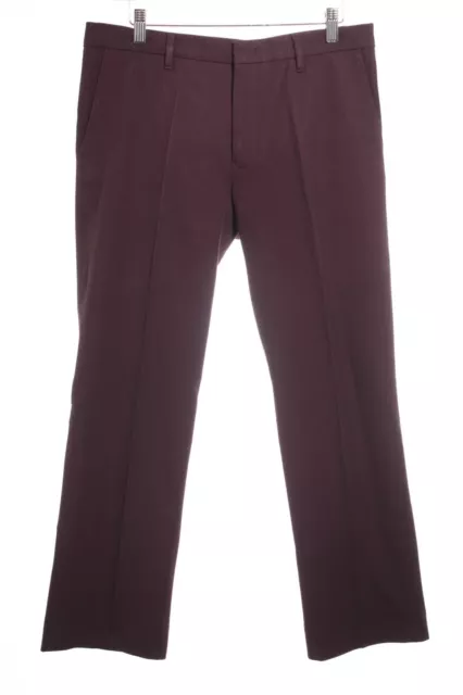 JIL SANDER Pantalon à pinces Dames T 40 brun pourpre style simple