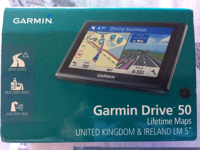Garmin Drive 50 mappe a vita Regno Unito e Irlanda 