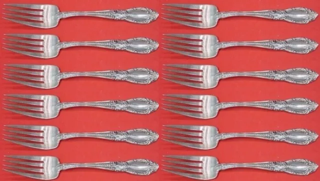 King Richard by Towle Sterling Silver Salad Forks 6 1/2" Set of 12