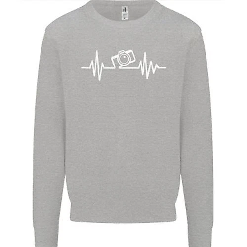 Photography Pulse Photographer ECG Mens Sweatshirt Jumper