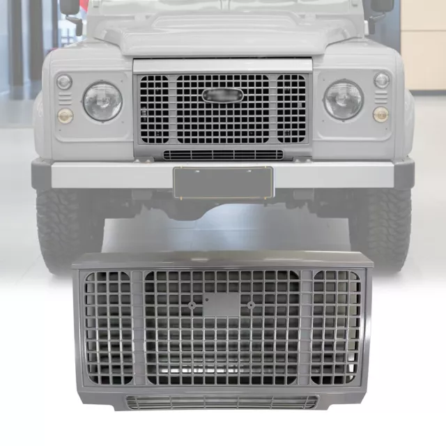 Fit For Land Rover Defender Front Standard Radiator Grille Gray