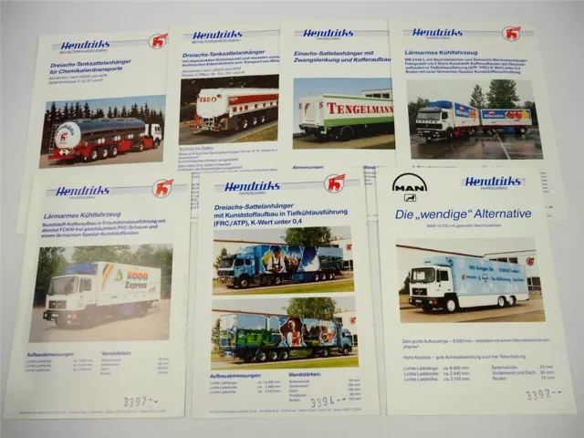 Hendricks Vehicle Construction Sticky Superstructures for Truck Seaddle Trailer 7x Brochure