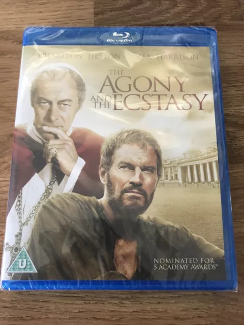 The Agony And The Ecstasy Blu-ray NEW & SEALED, Charlton Heston, Rex Harrison