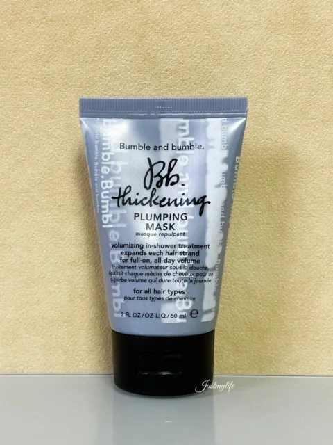 Bumble and Bumble Thickening Plumping Mask, Travel Size 2oz/60ml, Free Shipping