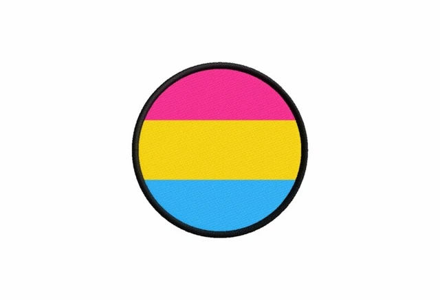 Pin's Badge Drapeau Pansexuel LGBT - 2 Cm Rond | Époxy Résistant | Accessoire Fierté, Sac, Veste | Couleurs Vives