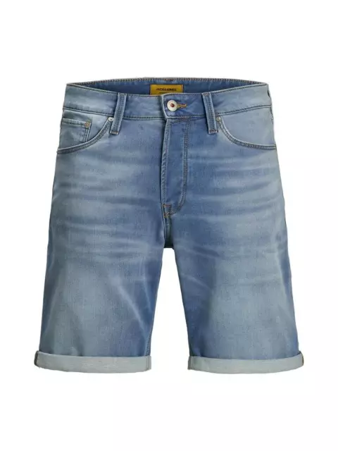 Jack & Jones Bermuda Short Bleu Délavé Jean S Size - Taille S 31/32 Homme/Enfant