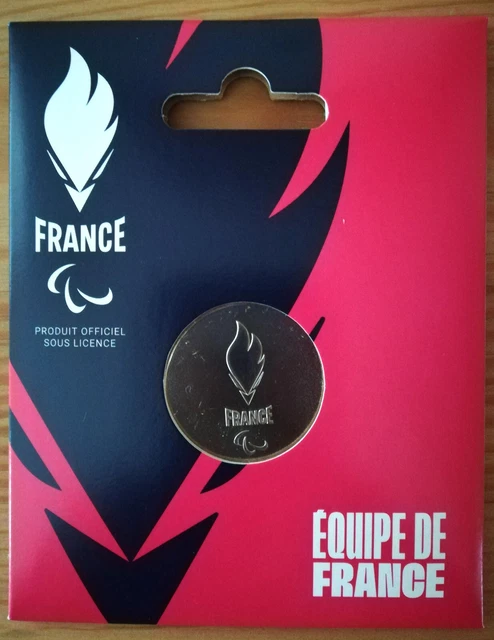 Patch Thermocollant Paris 2024 - Anneaux Olympiques Et Flamme, Made In France