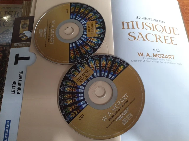 LES PLUS BELLES pages de LA MUSIQUE SACREE SERIE de 5 CD EUR 5,00