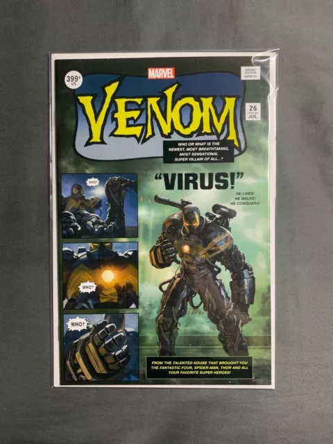 Venom #26 SSCO SKAN Cover 1st Virus App Iron Man HOMAGE TALES OF SUSPENSE 39 NM