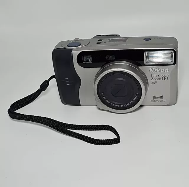 Nikon Lite Touch Zoom 110 AF 35mm Film Point and Shoot Camera, Tested