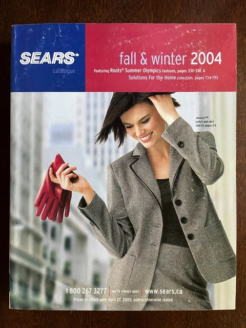 2004 SEARS FALL & Winter Catalogue Canada $85.00 - PicClick CA