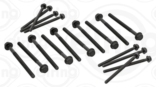 Jeu De 10 Boulons De Culasse Corteco M12x119 - Compatible Renault, Opel, Volvo