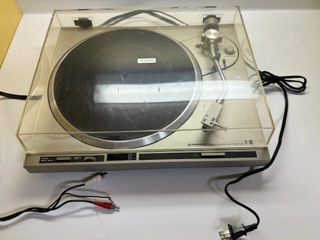 platine vinyle pioneer PL-200 direct Drive Auto Return Révisée Par