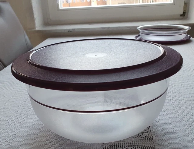 Elegantes Tupperware Tafelperle Lila Fotos