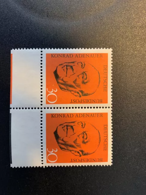 Briefmarken "Konrad Adenauer" ungestempelt