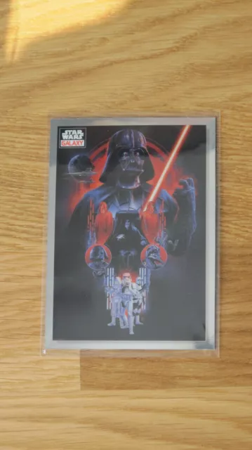 2023 Topps Chrome Star Wars Galaxy #81 The Dark Side