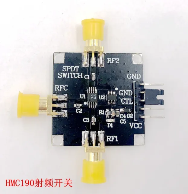 HMC190 RF Switch Module 10M-3GHz Single Pole Double Throw RF Switch Module Boar