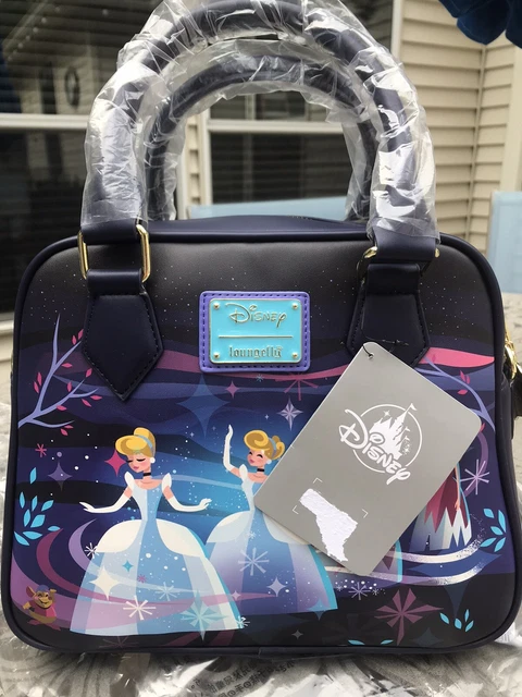 Disney Cinderella Castle Loungefly Crossbody Bag Purse NEW With Tags Disney Cinderella Castle Loungefly Crossbody Bag Purse NEW With Tags