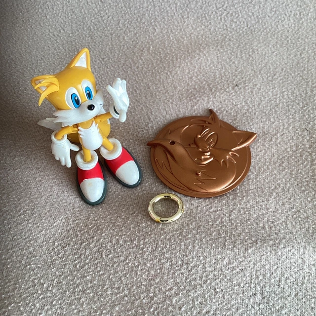 Sonic The Hedgehog - Pack 2 Action Figure Tails E Amy | Alte 10 Cm Con 11 Punti Di Articolazione | Giocattoli Ufficiali Per Bambini E Collezionisti