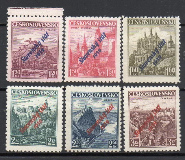 Slovakia 1939  ,  Mnh , Slovensky Stat 1939