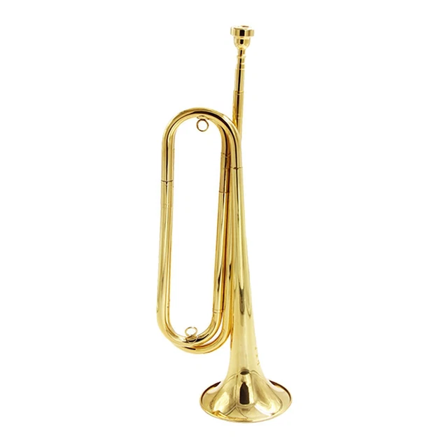 Trompette 7C Embouchure Vintage Marching Bugle pour Band Cavalry Orchestra