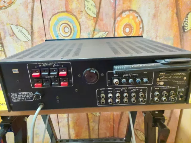 MARANTZ 2252B Receiver, schwarz, sehr guter Zustand, voll funktionstüchtig 3